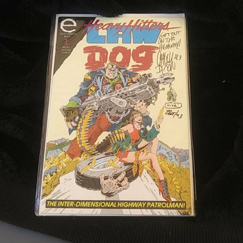 Havey Hitter Law Dog comic
